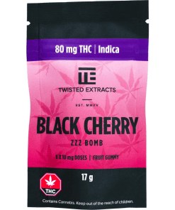 Black Cherry THC Indica Gummies