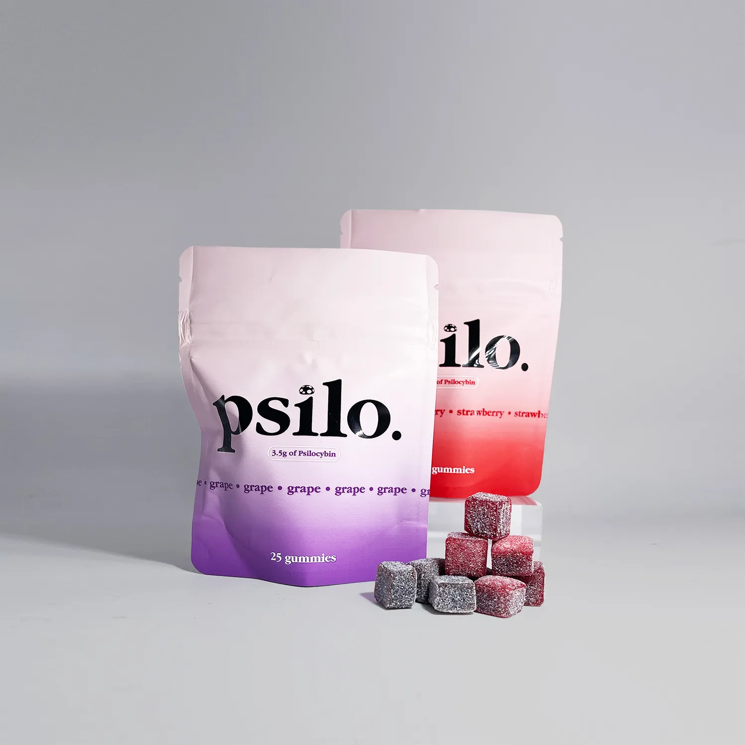 Psilocybin Gummies – Psilo Mushroom Gummy Cubes 3.5g